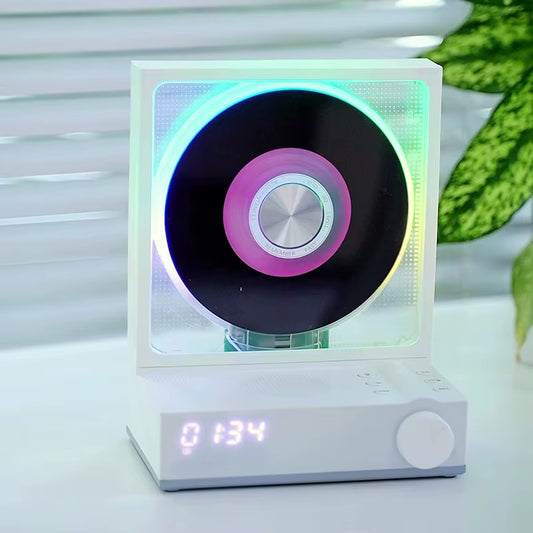 HOTT Fashion Ornament CD Player Retro CD Player Bluetooth Stereo Disc Album Music Player